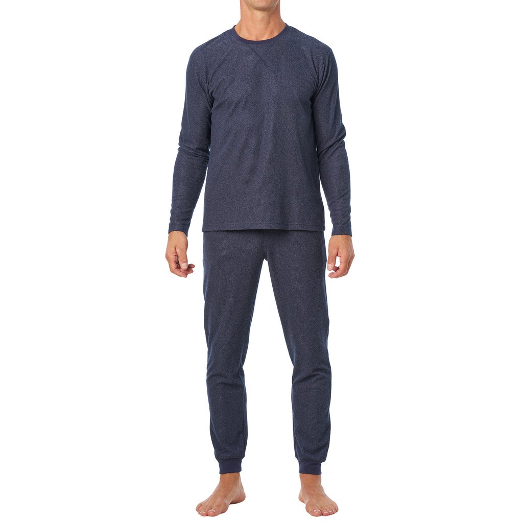 Weatherproof Men's 2-piece Lounge Set - Blue