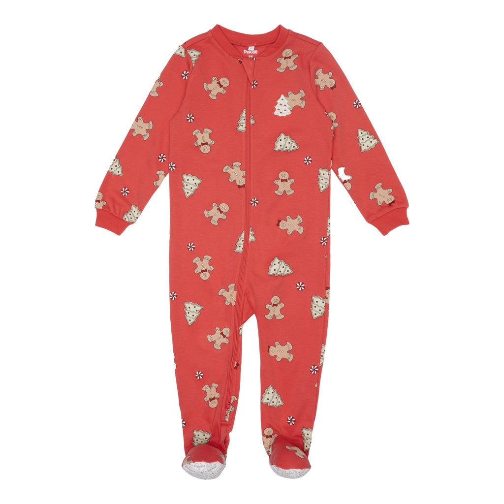 Pekkle Infant Organic Cotton Holiday Sleeper, 3-pack