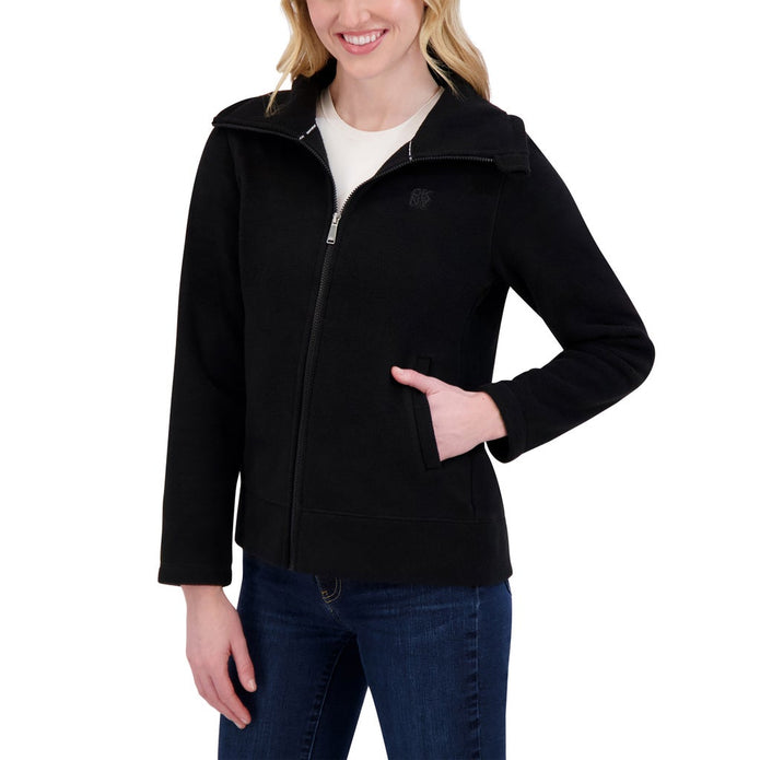 DKNY Sport Women's Polar Fleece Full Zip Sweater