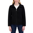 DKNY Sport Women's Polar Fleece Full Zip Sweater