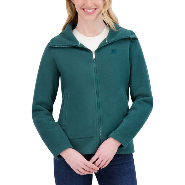 DKNY Sport Women's Polar Fleece Full Zip Sweater