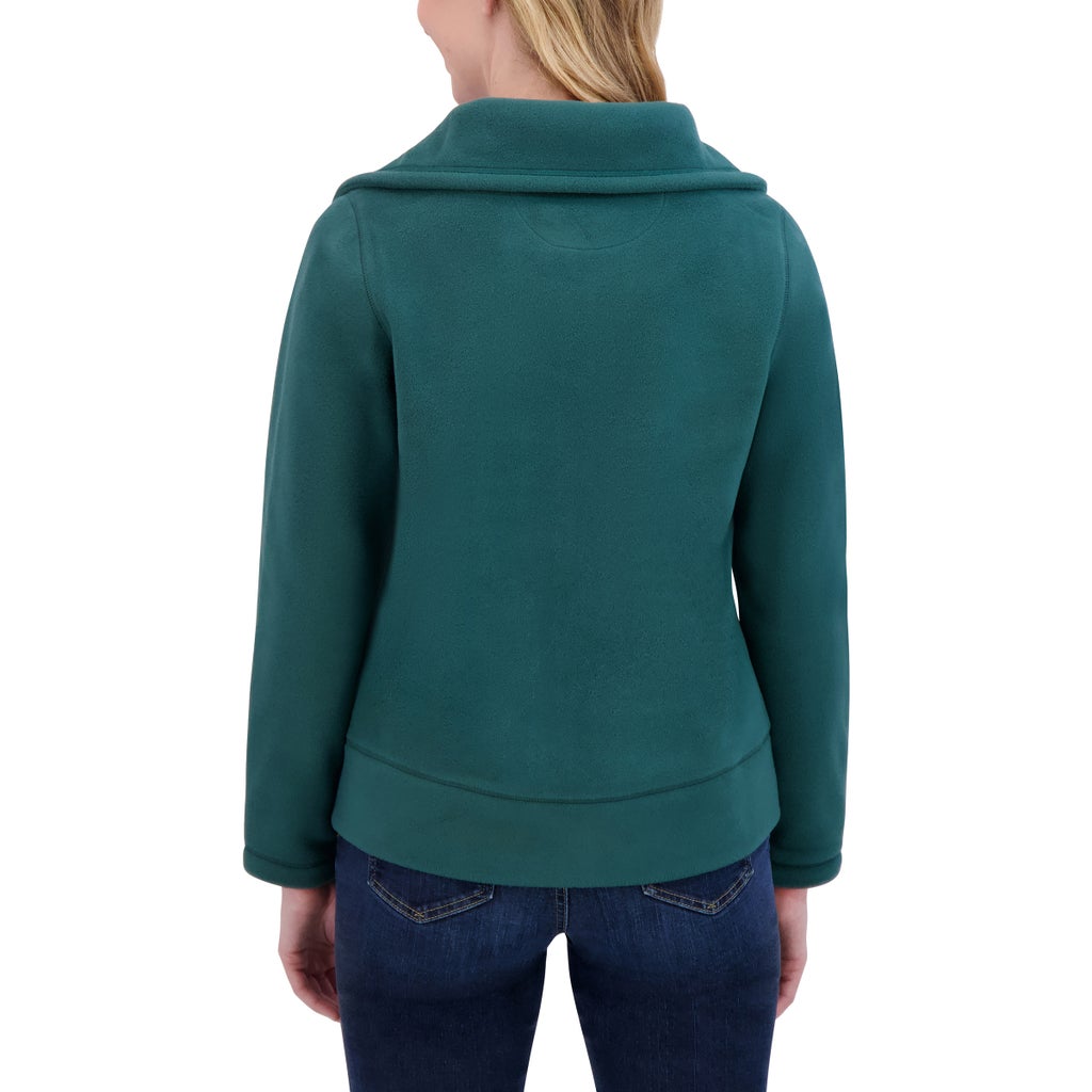 DKNY Sport Women's Polar Fleece Full Zip Sweater