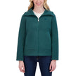 DKNY Sport Women's Polar Fleece Full Zip Sweater