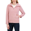 DKNY Sport Women's Polar Fleece Full Zip Sweater