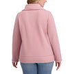 DKNY Sport Women's Polar Fleece Full Zip Sweater