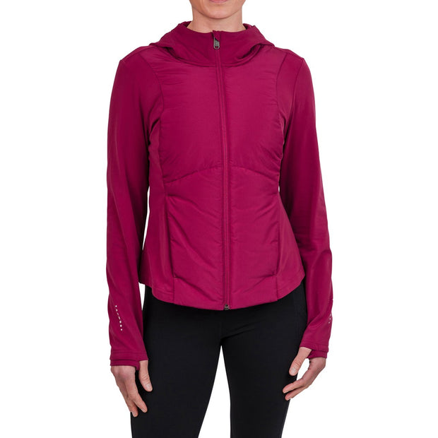 Tuff Athletics Women’s Fleece Lined Jacket - Red
