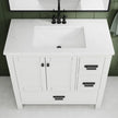 Craft + Main Brantley 37 in. Vanity with White Cultured Marble Top