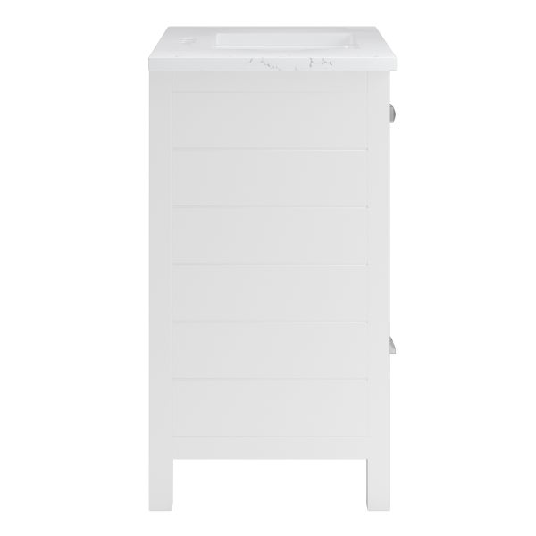 Craft + Main Brantley 37 in. Vanity with White Cultured Marble Top