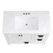 Craft + Main Brantley 37 in. Vanity with White Cultured Marble Top