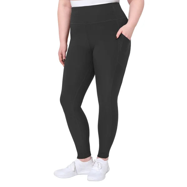 Mondetta Women's Curved Mesh Panel Legging