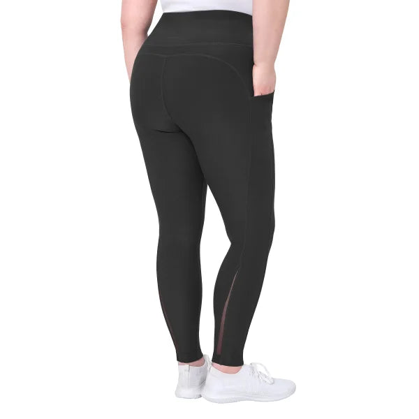 Mondetta Women's Curved Mesh Panel Legging