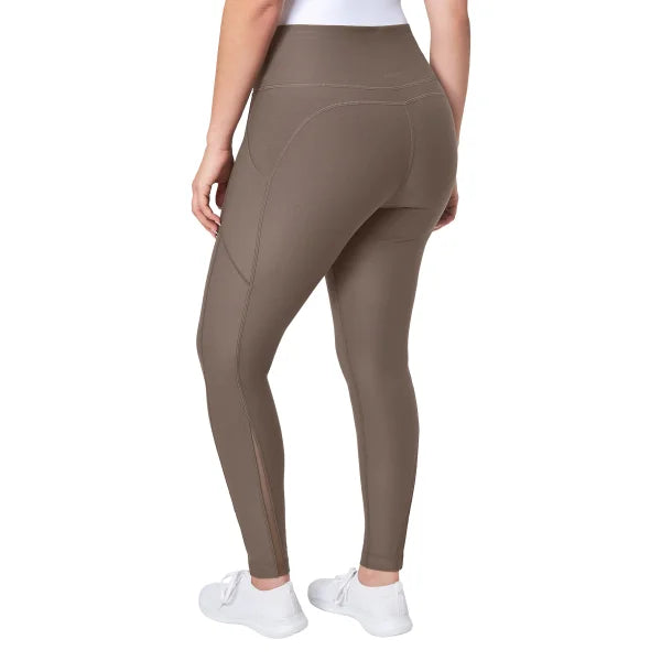 Mondetta Women's Curved Mesh Panel Legging