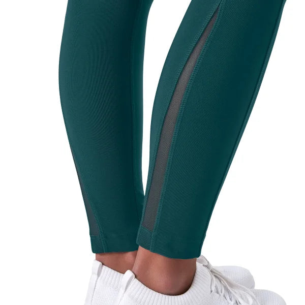 Mondetta Women's Curved Mesh Panel Legging