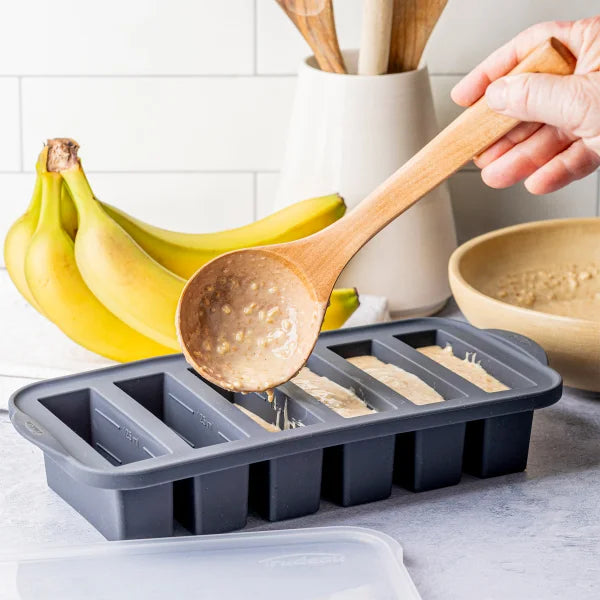 Trudeau Clever Cubes Silicone Freezer Molds with Lids, 5-pack