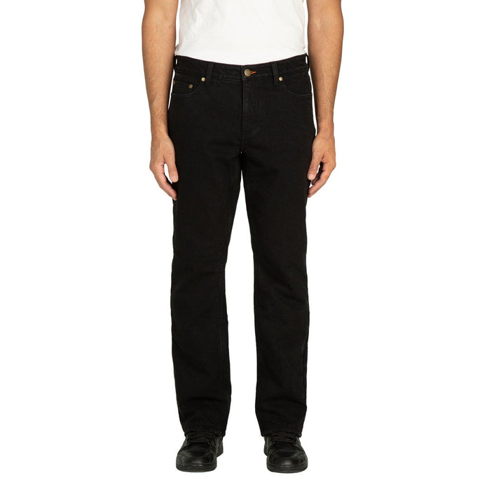 Realtree Men’s Quilted Flannel Lined Jean - Black