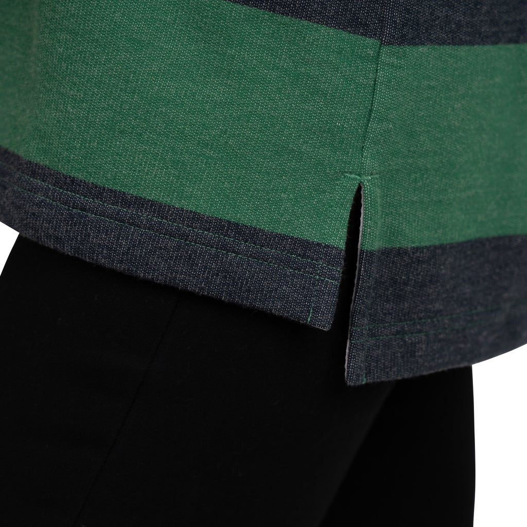 United Colors of Benetton Women’s Long Sleeve Rugby Stripe Polo