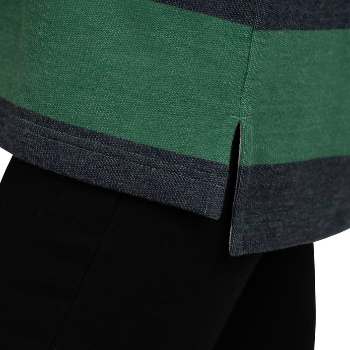 United Colors of Benetton Women’s Long Sleeve Rugby Stripe Polo