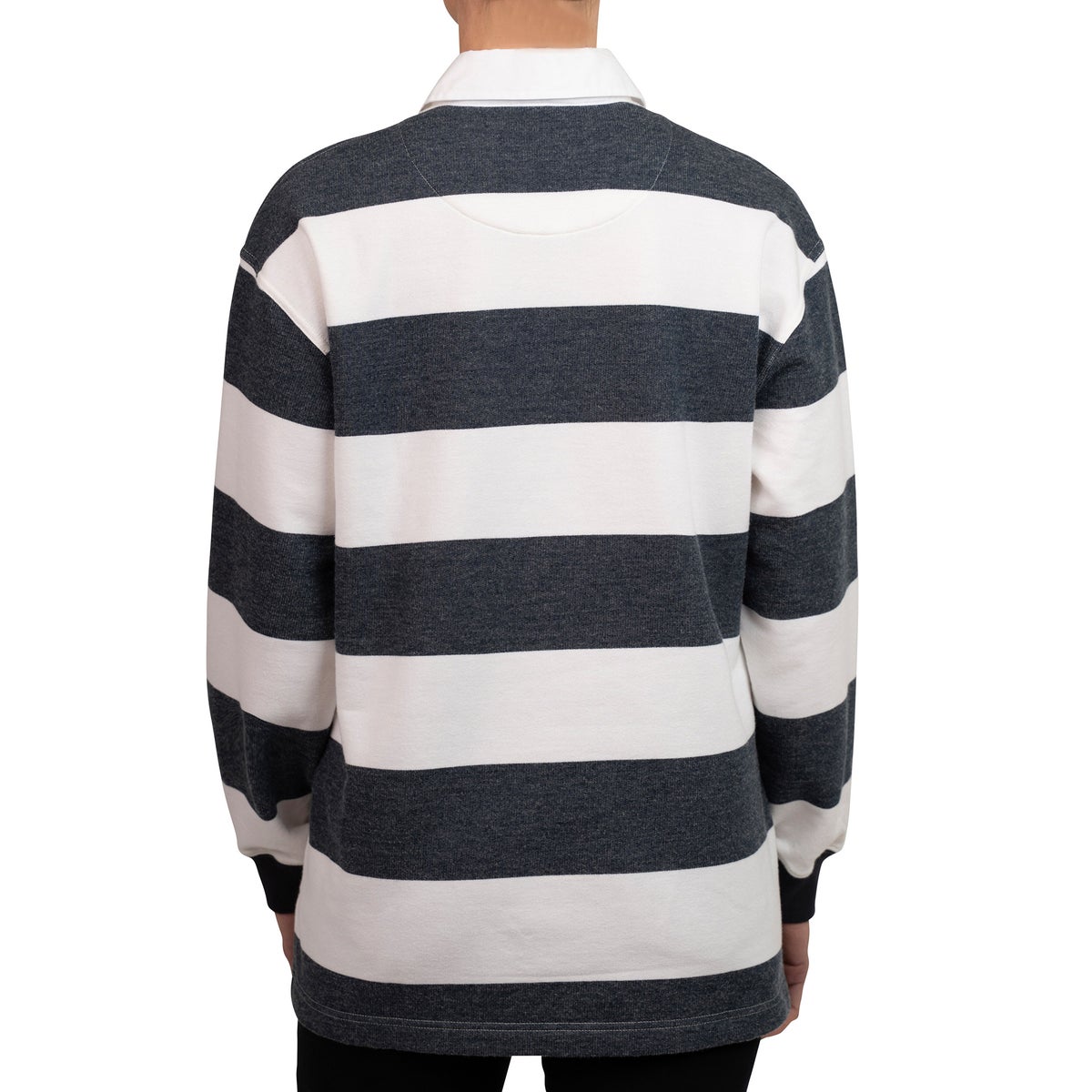 United Colors of Benetton Women’s Long Sleeve Rugby Stripe Polo