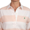 United Colors of Benetton Women’s Long Sleeve Rugby Stripe Polo