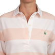 United Colors of Benetton Women’s Long Sleeve Rugby Stripe Polo