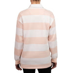 United Colors of Benetton Women’s Long Sleeve Rugby Stripe Polo