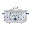 Laura Ashley 6.5 L (6.89 qt.) Slow Cooker, China Rose