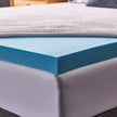 Novaform ComfortLuxe Plus Gel Memory Foam 3-inch Mattress Topper