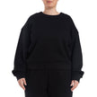LAZYPANTS Women’s Double Knit Fleece Crewneck Sweatshirt