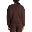 LAZYPANTS Women’s Double Knit Fleece Crewneck Sweatshirt