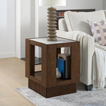 Side Table with Engineered Stone Top