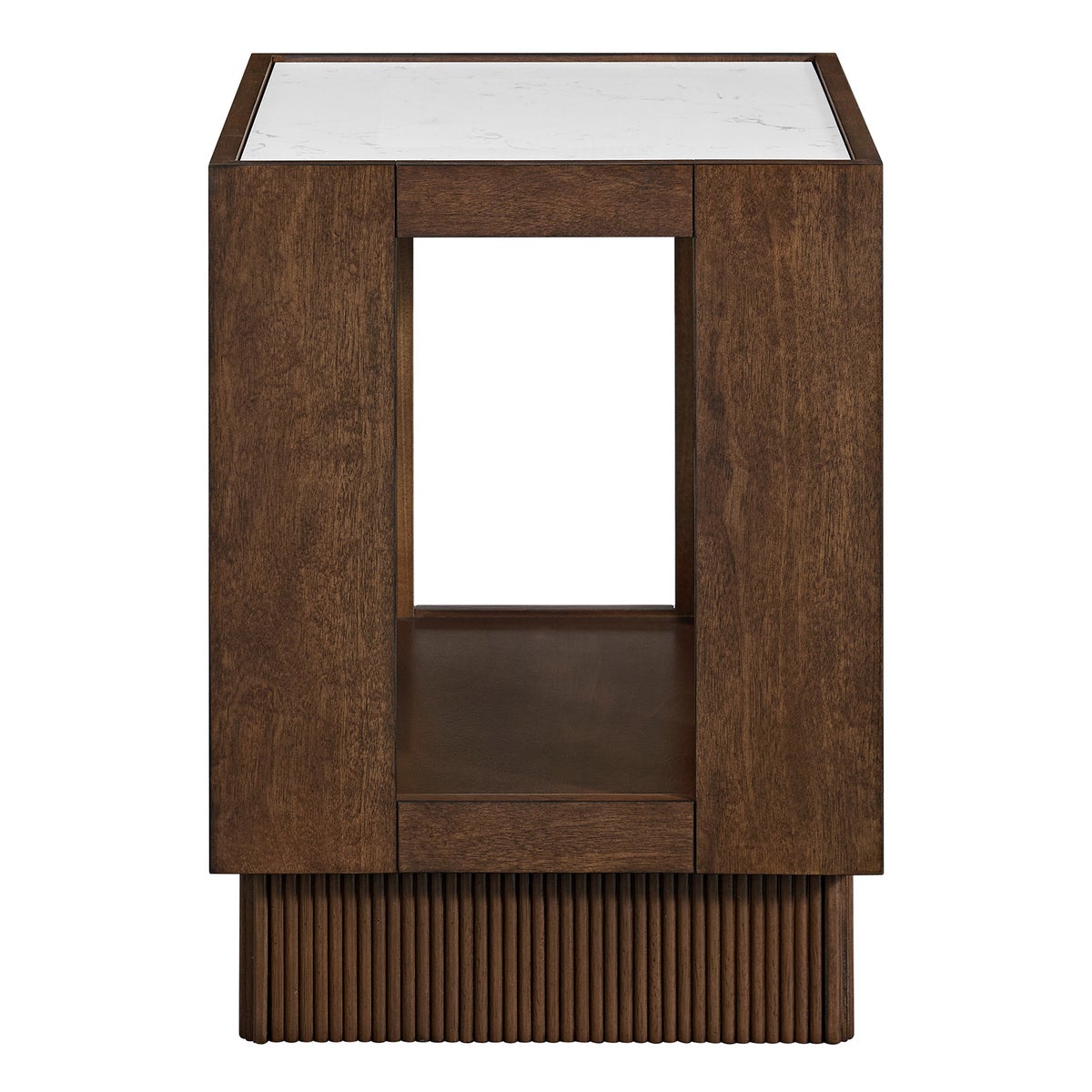 Side Table with Engineered Stone Top