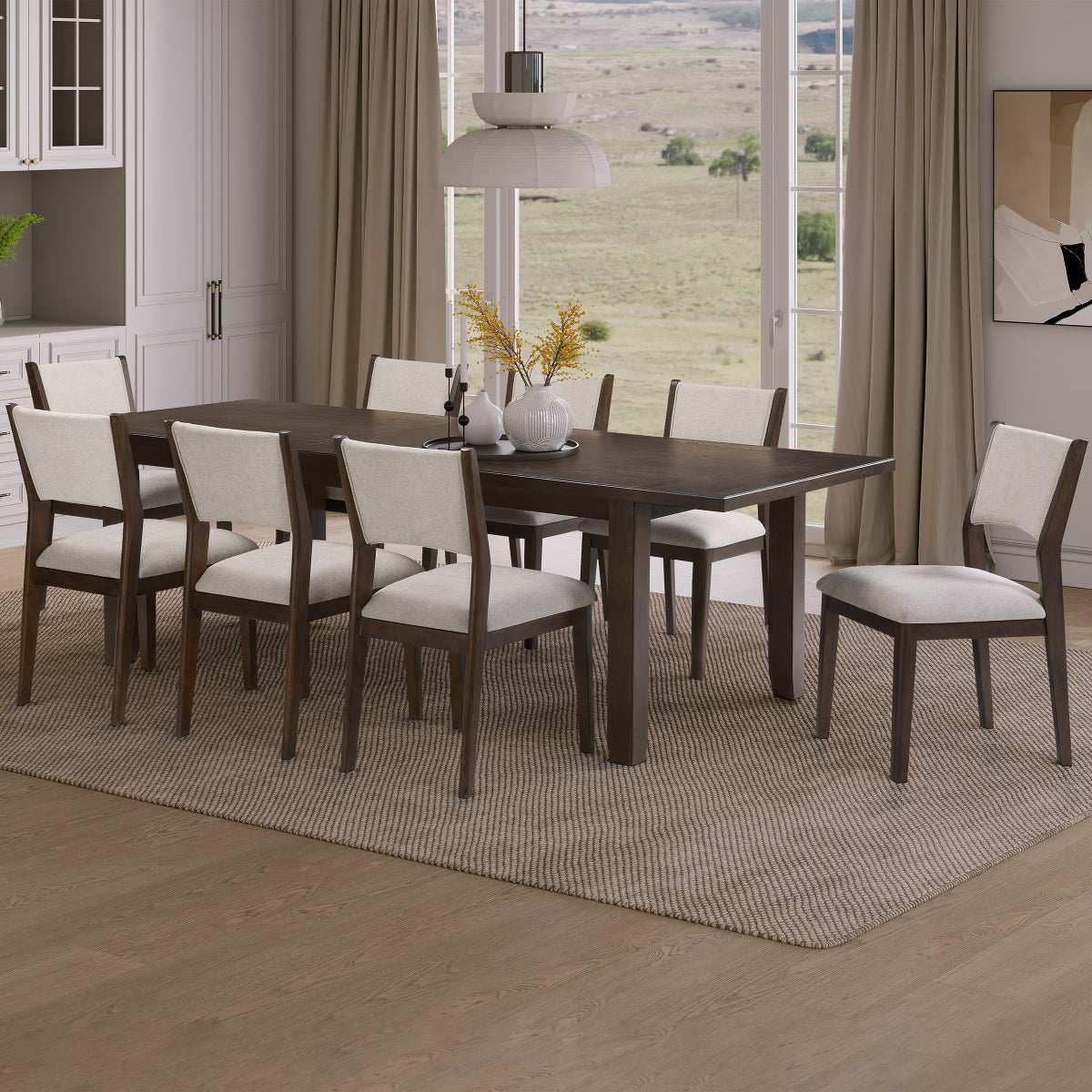 Flexsteel Newell 9-piece Dining Set