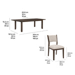 Flexsteel Newell 9-piece Dining Set