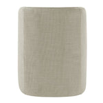 Aiden & Ivy Fabric Dining Chair with Castors
