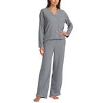 Splendid Women's Cardi And Open Leg Pant Set, 2 Piece