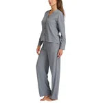 Splendid Women's Cardi And Open Leg Pant Set, 2 Piece