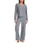 Splendid Women's Cardi And Open Leg Pant Set, 2 Piece