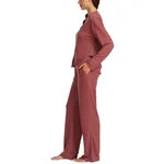 Splendid Women's Cardi And Open Leg Pant Set, 2 Piece