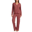 Splendid Women's Cardi And Open Leg Pant Set, 2 Piece