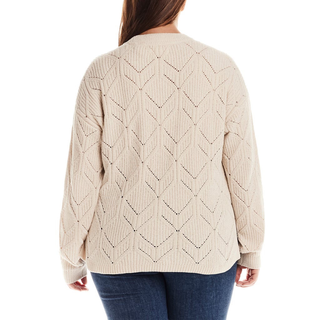 Weatherproof Vintage Women's Chenille Crewneck Sweater