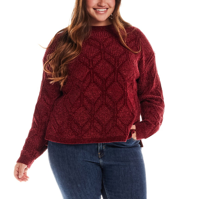 Weatherproof Vintage Women's Chenille Crewneck Sweater