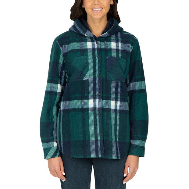 Realtree Women’s Bonded Fleece Hooded Jacket - Green