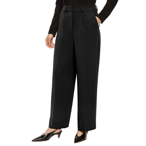 Banana Republic Women's Wide Leg Dress Pant - Black