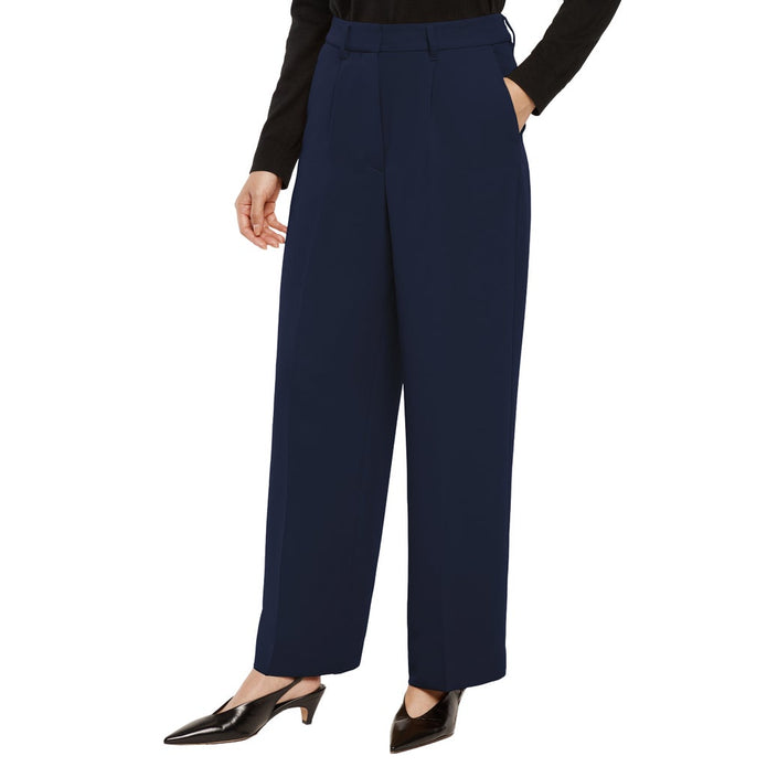 Banana Republic Women's Wide Leg Dress Pant - Navy