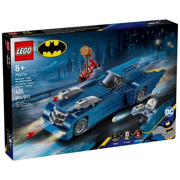 LEGO DC Batman: Batman with the Batmobile vs. Harley Quinn & Mr. Freeze