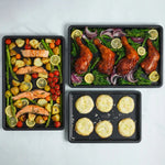 Baker's Secret Non-Stick Baking Sheets, 3-pieces