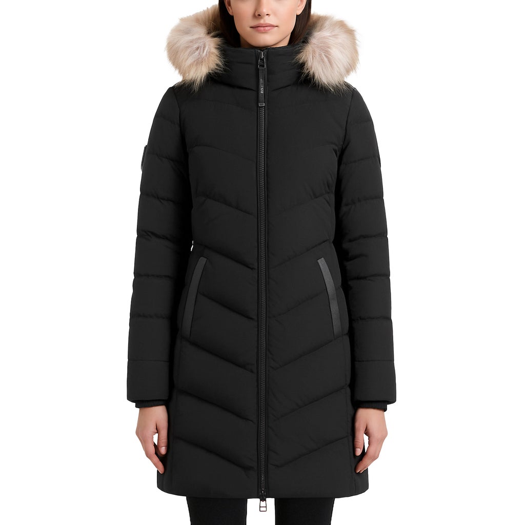 Atelier Noir Women's Lauren Puffer Coat - Black