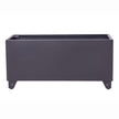 Grapevine Arden Commercial Grade Rectangular Aluminum Outdoor Planter, 32 in.