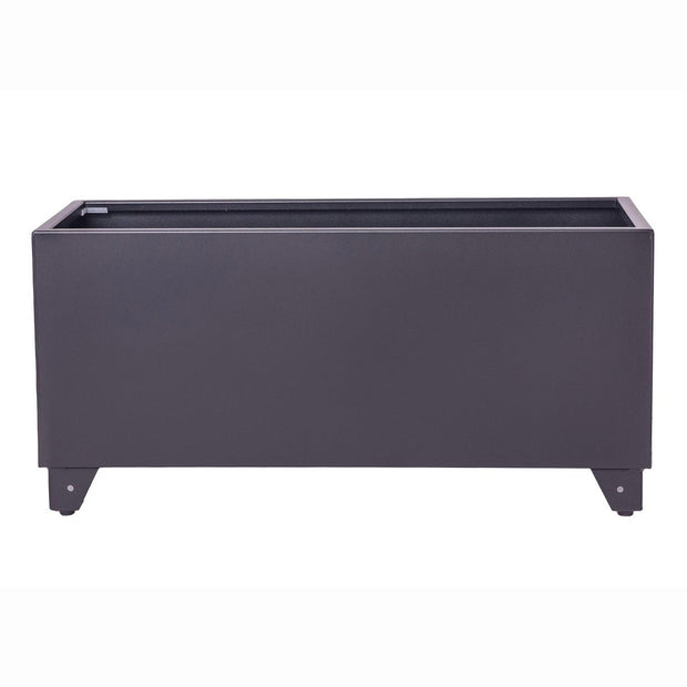 Grapevine Arden Commercial Grade Rectangular Aluminum Outdoor Planter, 32 in.