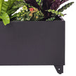 Grapevine Arden Commercial Grade Rectangular Aluminum Outdoor Planter, 32 in.